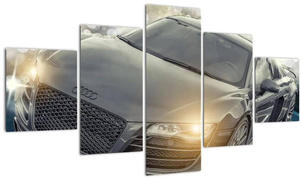 Tablou cu Audi - gri (125x70 cm), în 40 de alte dimensiuni noi