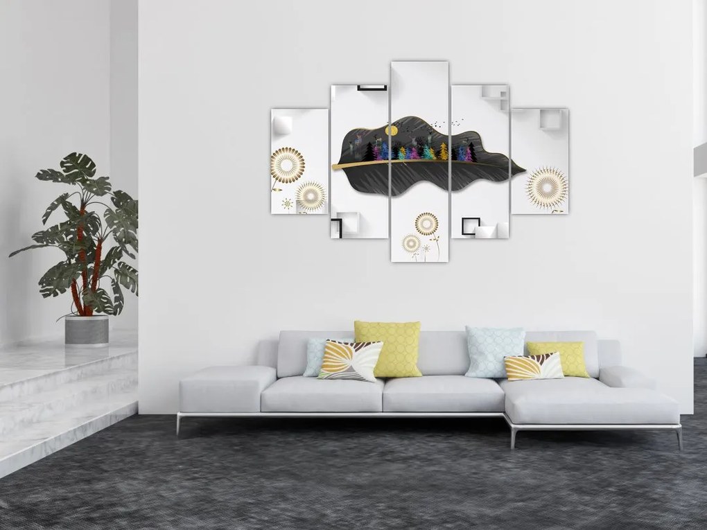 Tablou abstracției (150x105 cm)