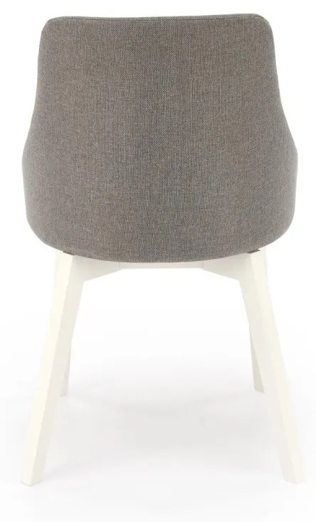 Scaun textil Toledo alb/Inari91