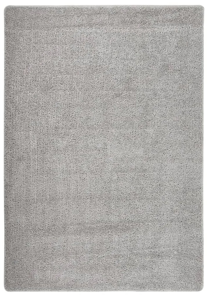 vidaXL Covor pufos, gri închis, 160x230 cm, antiderapant