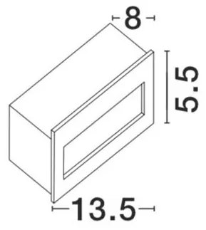 Spot LED ambiental de exterior IP54 KRYPTON NVL-726405