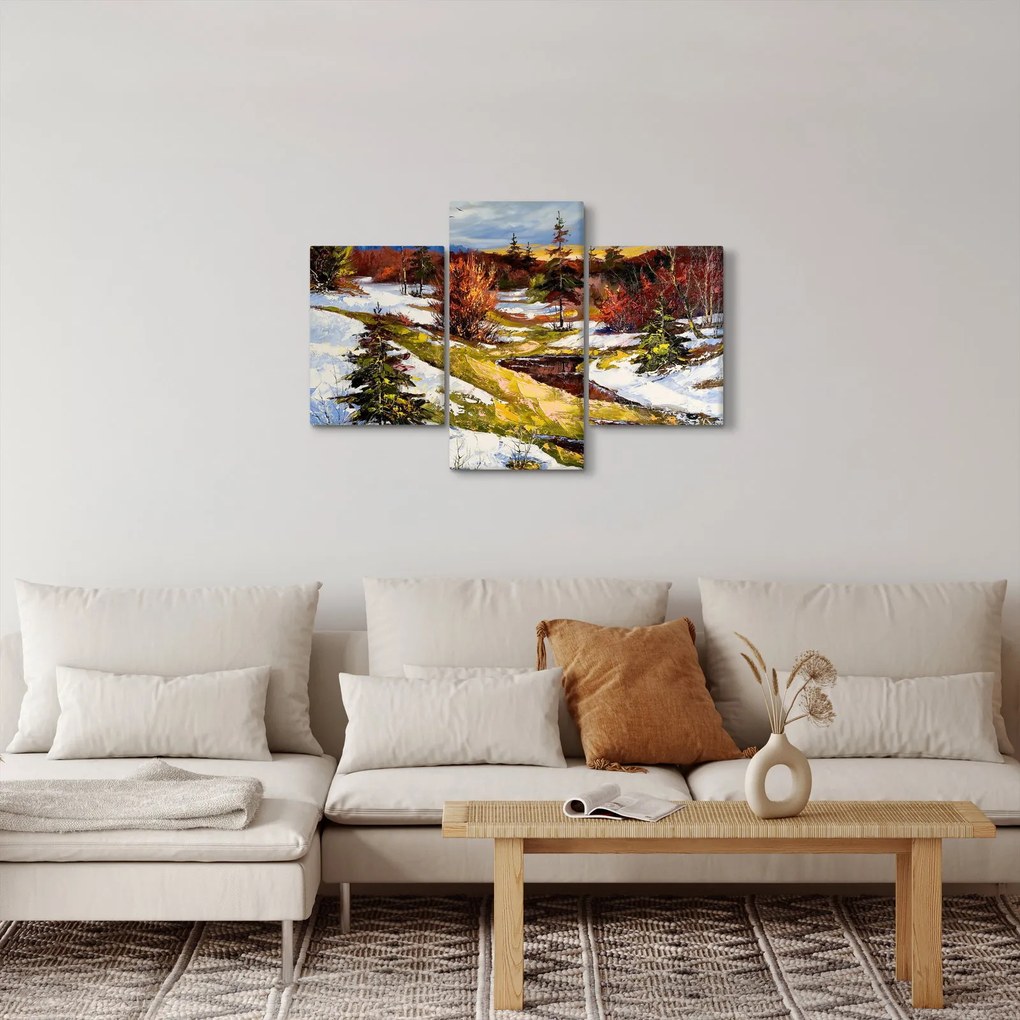 Tablou - Sosirea primăverii (90x60 cm)