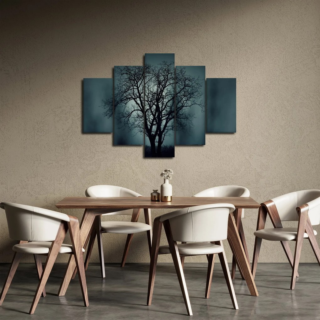 Tablou copaci în eclipsă (150x105 cm)