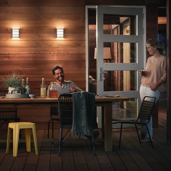 Aplică de exterior Philips 17323/47/16 PYTHON 1xLED/6W/230V IP44