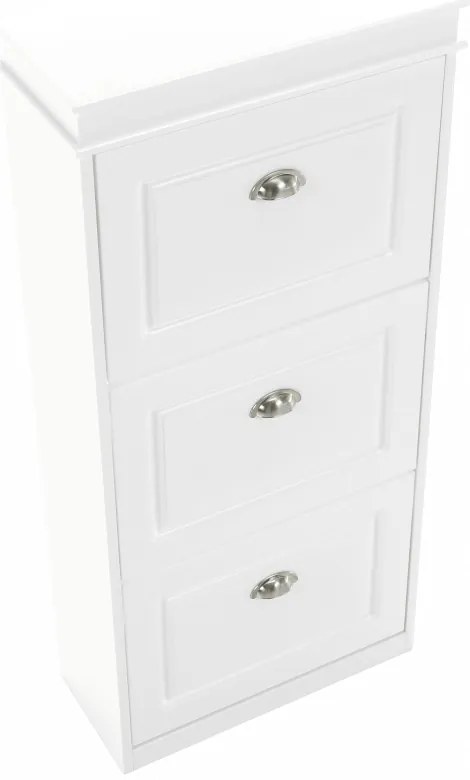 Pantofar 3-rânduri Slebera typ 2 (alb). 1016343
