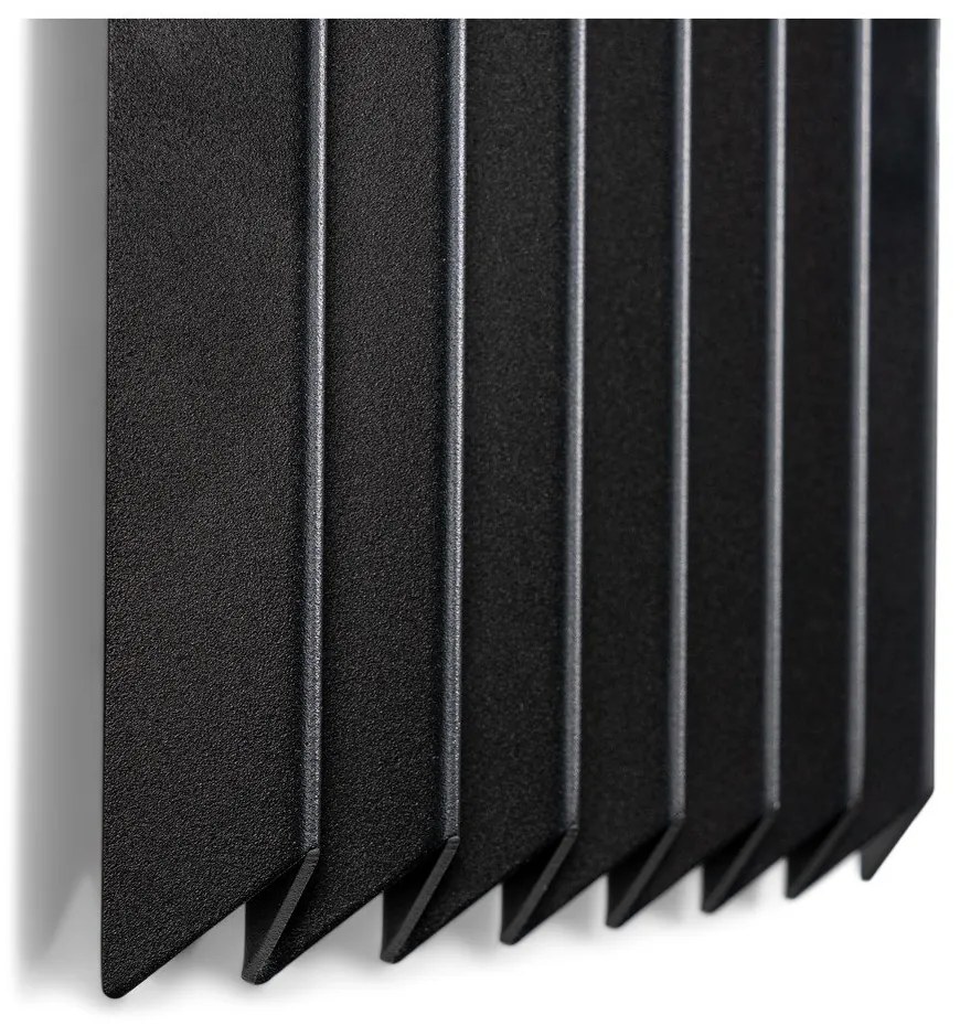 Cuier de perete negru din metal 29 cm Sensu – Spinder Design