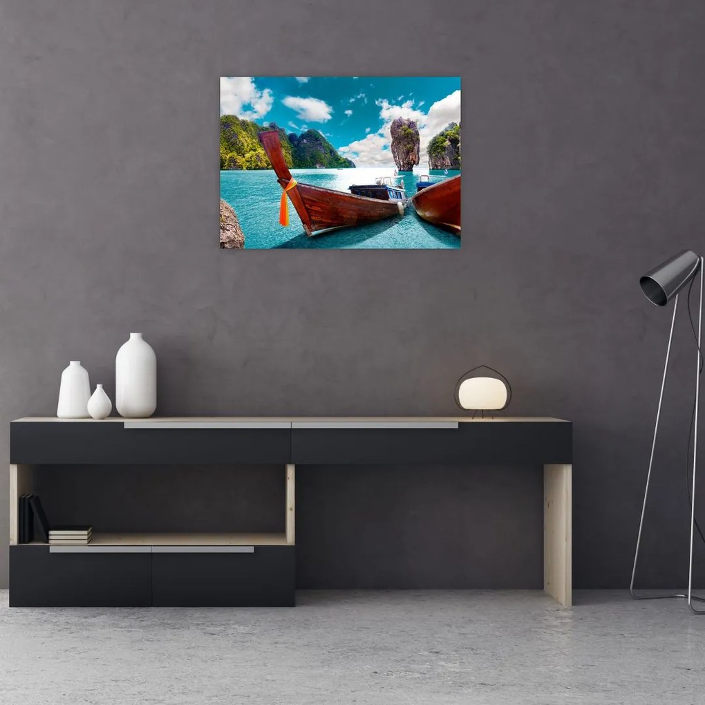 Tablou - Rai pe pământ (70x50 cm)