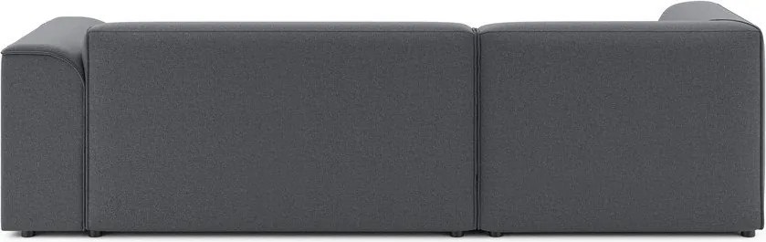 Colțar gri închis (cu colț pe partea stângă/cu șezlong) Merid – Ropez