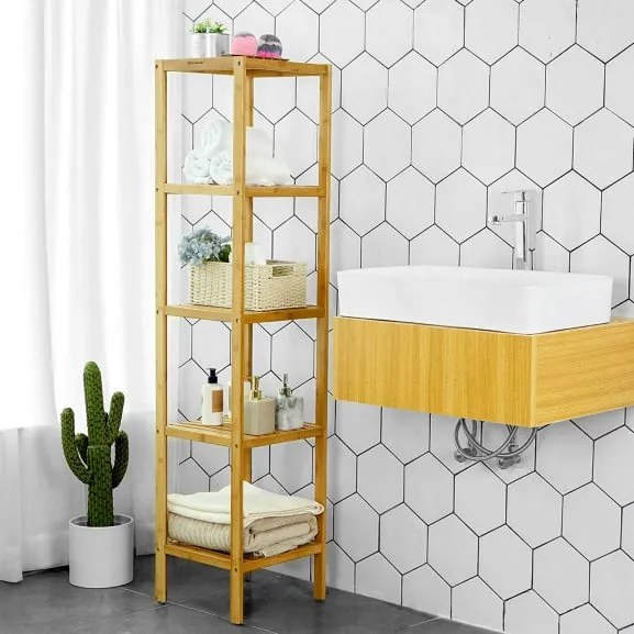Raft Baie Bamboo 1, 33 x 33 x 146 cm