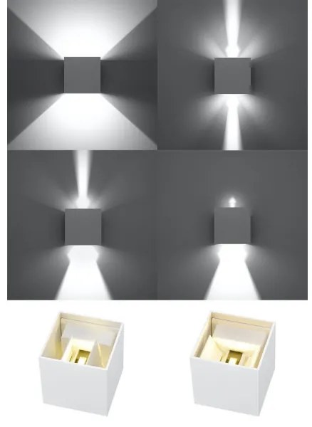 Aplică perete exterior LED LUCA LED/6W/230V IP54