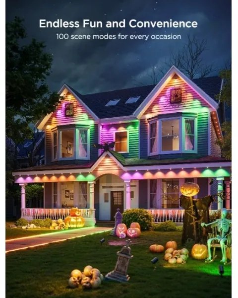 Govee LED RGBIC String Downlights 30m Wi-Fi Matter IP67