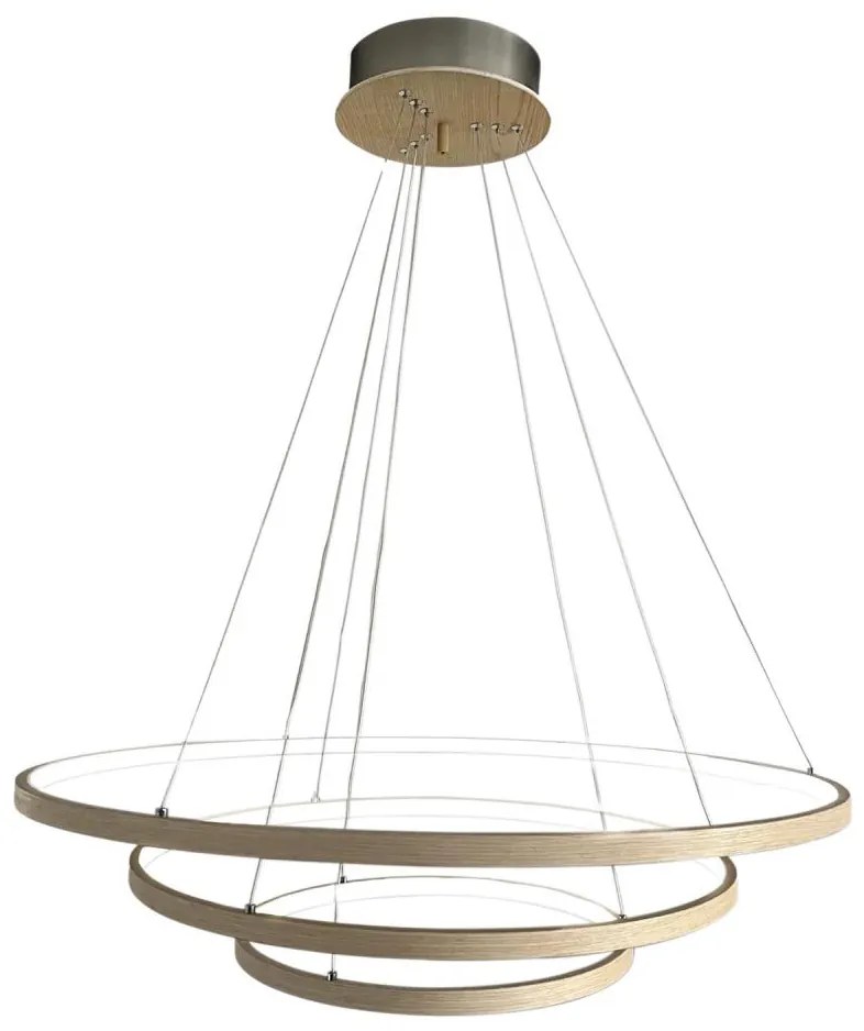 Lustră LED pe cablu ByRydens 4202250-5507 TRIONE LED/45W/230V