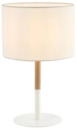 Veioza, lampa de masa design modern Hilery alb