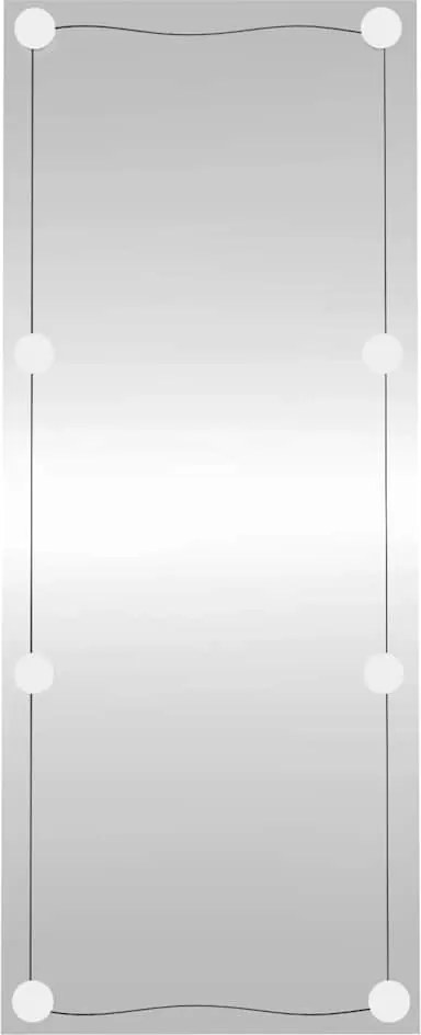 vidaXL Oglindă de perete cu lumini LED 40x100 cm sticlă dreptunghiular