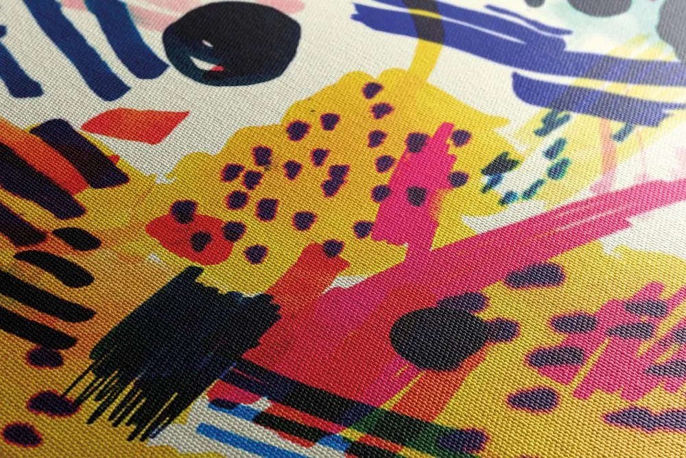 Tablou abstract pop art