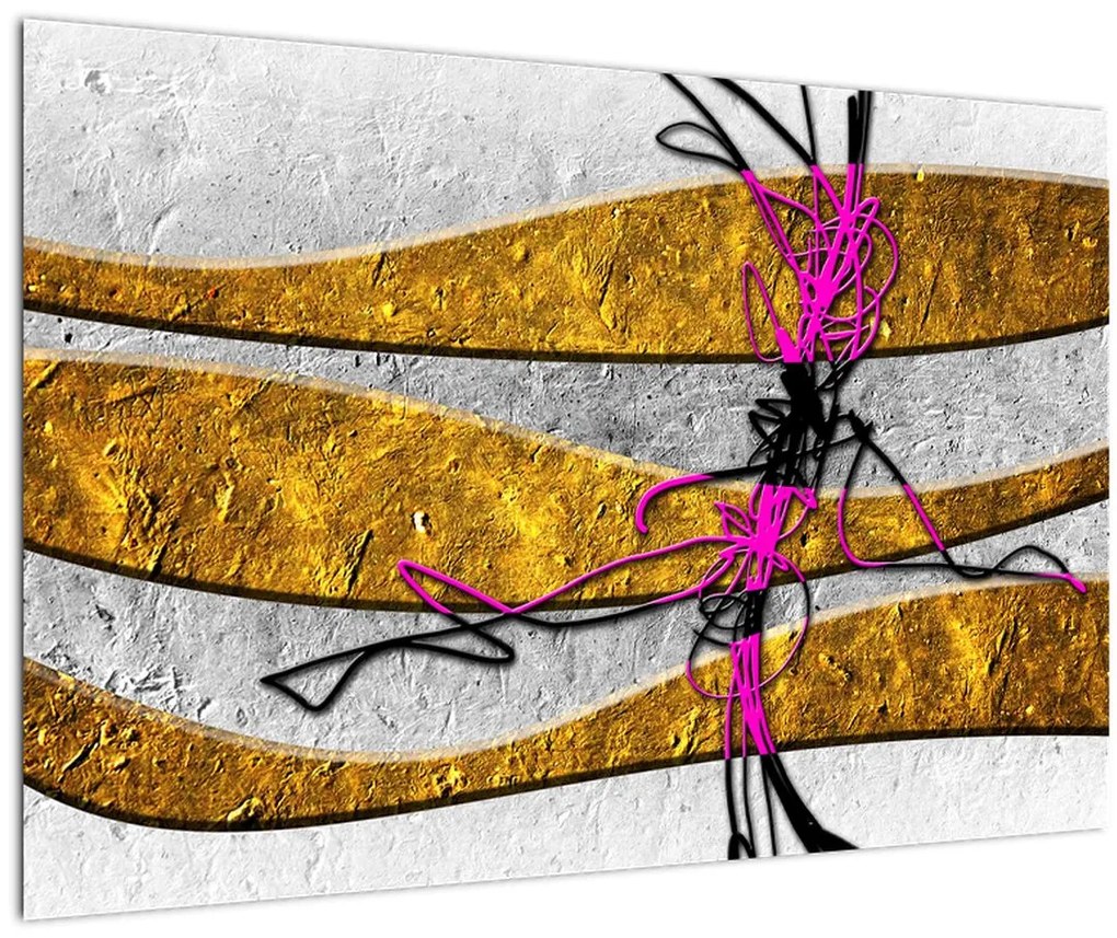 Tablou cu abstracție (90x60 cm)