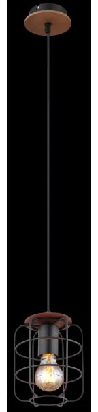 Lustră pe cablu WILLA 1xE27/40W/230V Globo 54037H