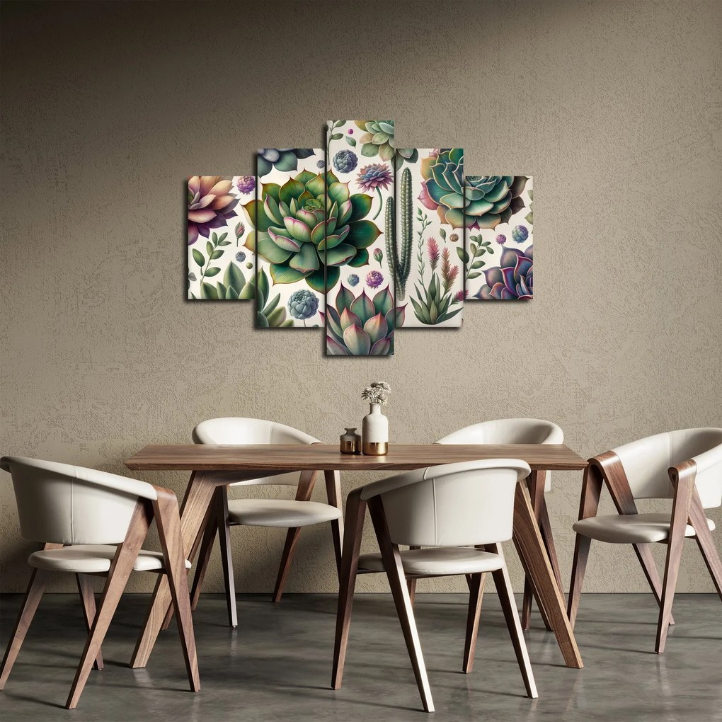 Tablou - Plante suculente (150x105 cm)
