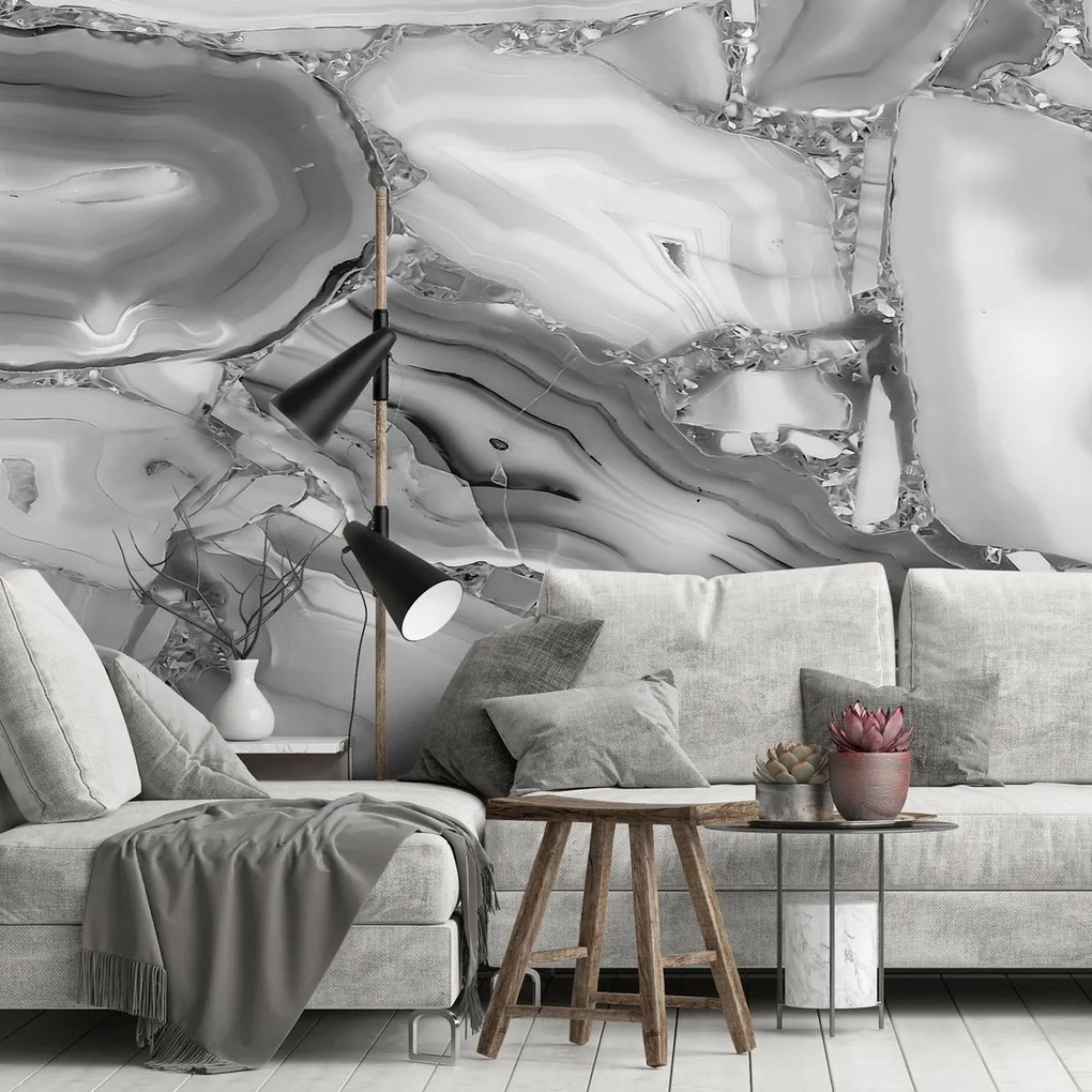 Fototapet - Bolovan gri (152,5x104 cm)