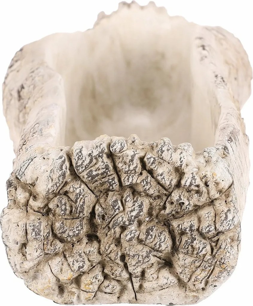 Husă pentru flori - jardiniere, imitație de mesteacăn, 32 x 12 x 8 cm, 32 cm