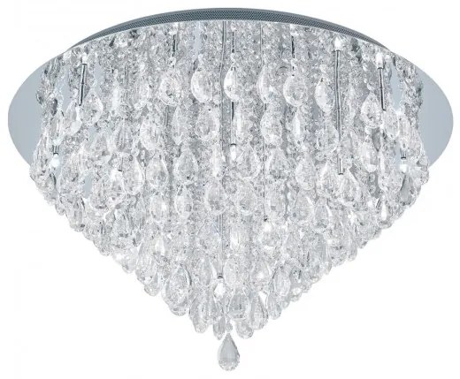 Lustra eleganta cristal K9 diametru 75cm Celeste DLU 2401/75 chrom OR