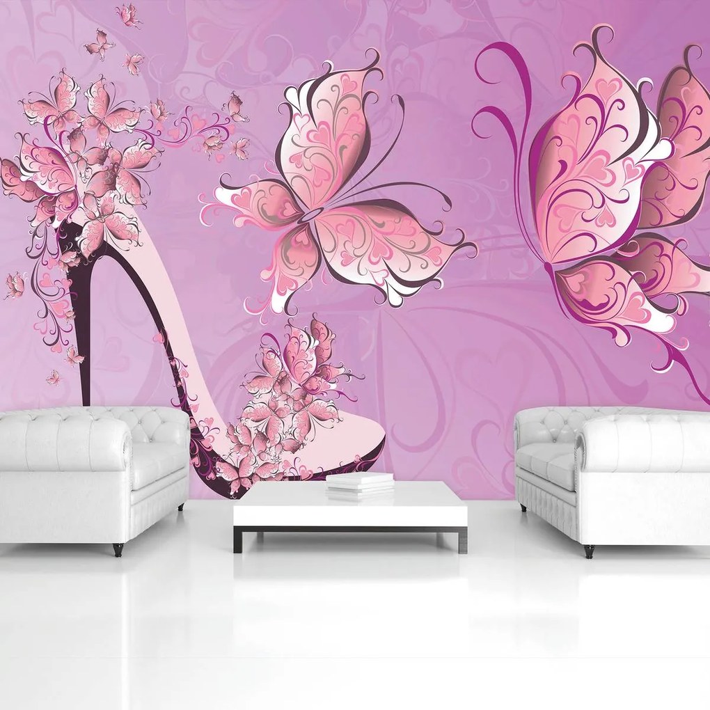 Fototapet - Abstract - fluture (152,5x104 cm)