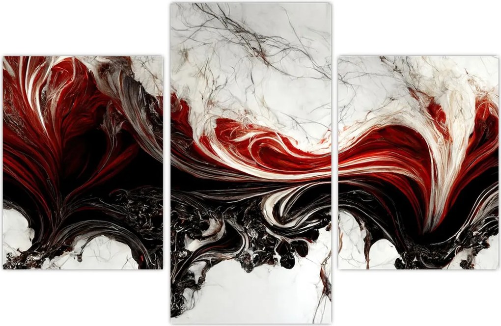 Tablou - Abstract marmură (90x60 cm)