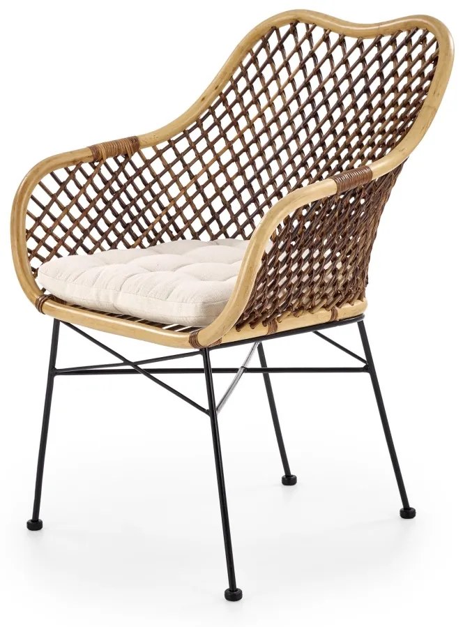 Scaun K336 ratan natural