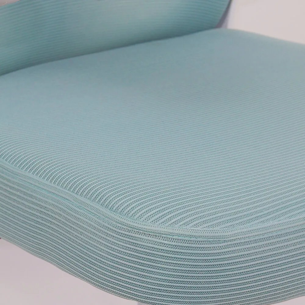 Scaun ergonomic OFF 336 bleu, spătar înalt și brațe rabatabile