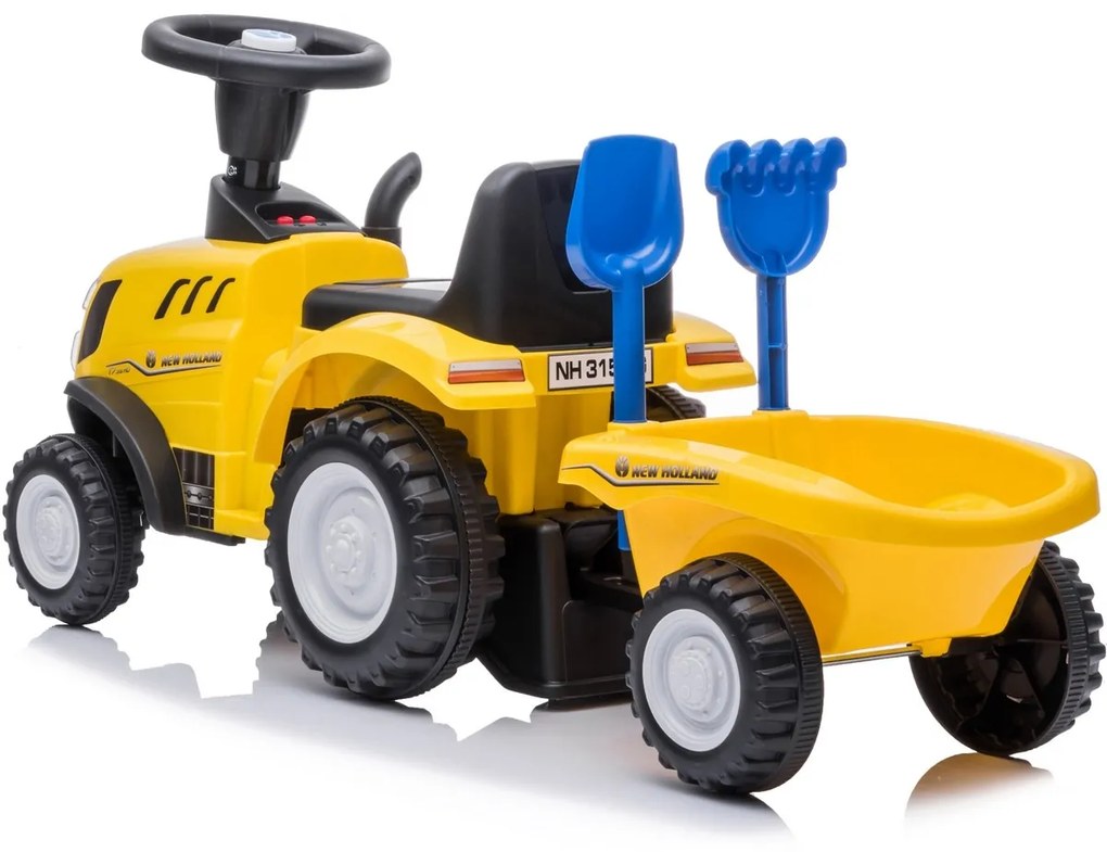 Buddy Toys BPC 5176 Tractoar New Holland T7, 91 x29 x 44 cm, de la 2 ani