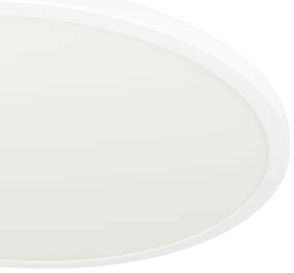 Plafonieră LED RGBW dimabilă de exterior Eglo 901473 ROVITO-Z 16,8W/230V d. 50 cm IP44 alb