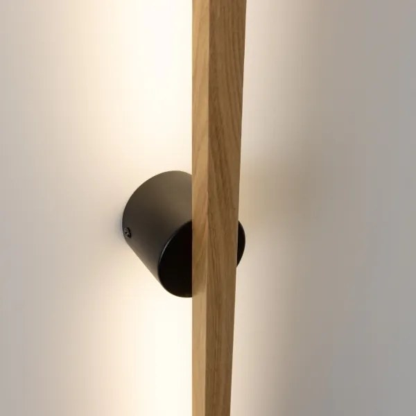 Brilagi - Aplica de perete WOODY LINE LED, 7W, 230V, 4000K, 60 cm, stejar