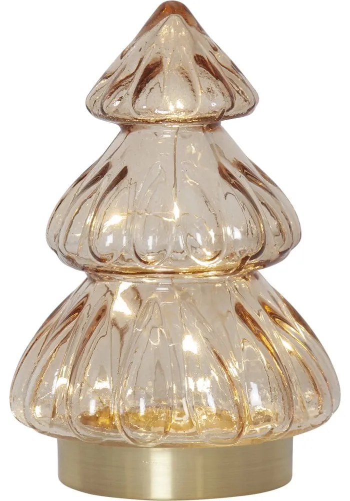 Decorațiune luminoasă de Crăciun portocalie ø 12 cm Abete – Star Trading