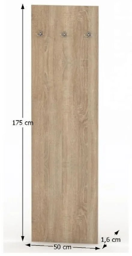 Panou cuier Asista AS 030 stejar sonoma. 788552