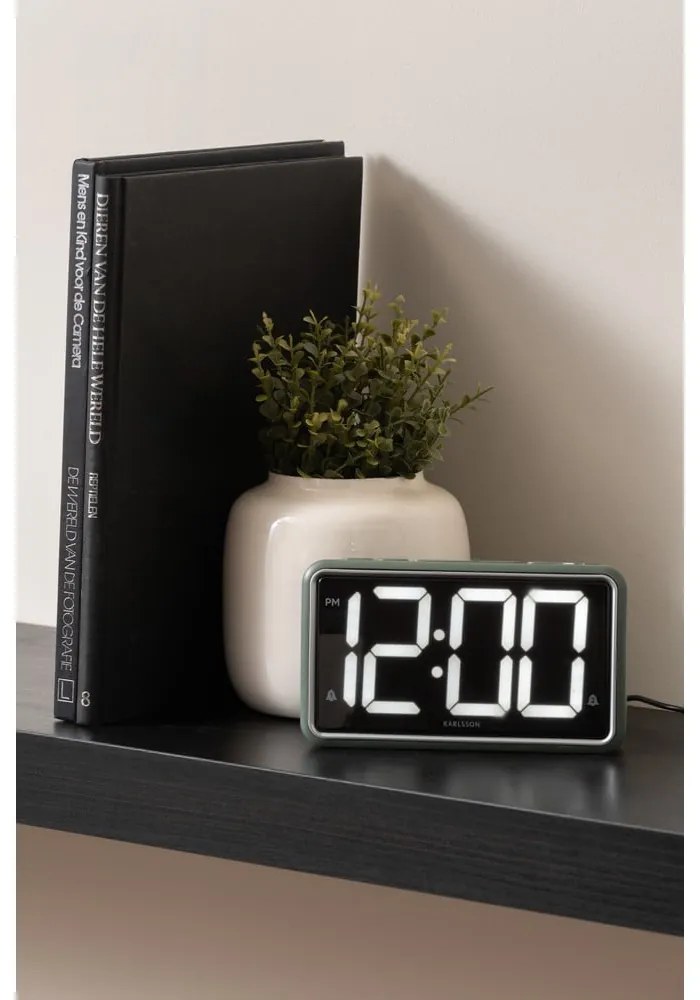 Ceas deșteptător digital New Retro – Karlsson