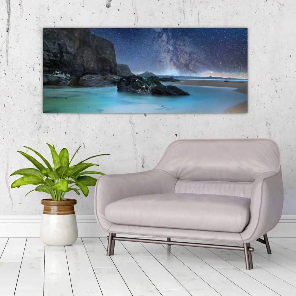 Tablou cu plaja (120x50 cm)