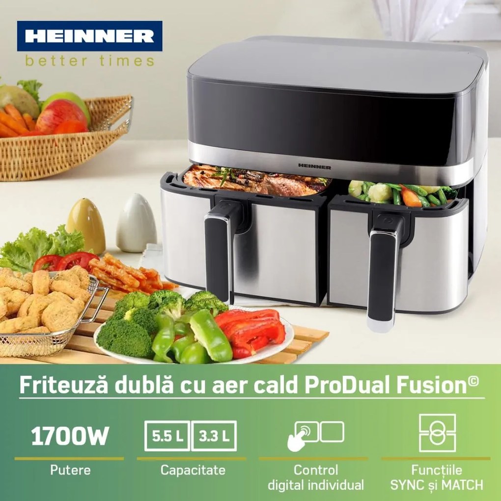 FRITEUZA AER CALD HAF-H9DB17BKS