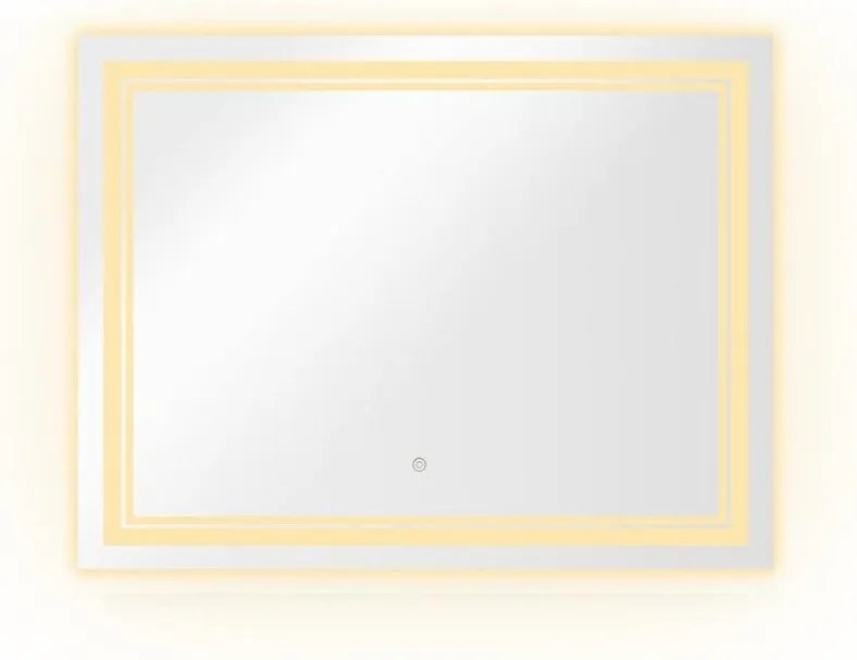 Oglindă de perete cu led 90x70 cm Zenith – Bonami Essentials