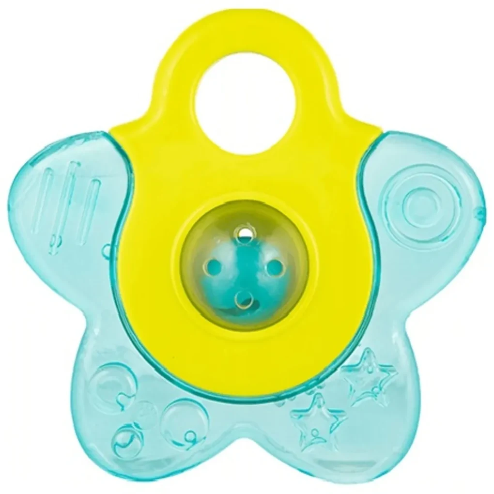 Canpol babies Mușcătură de apă cu zdrăngănitoare - Stea - turcoaz