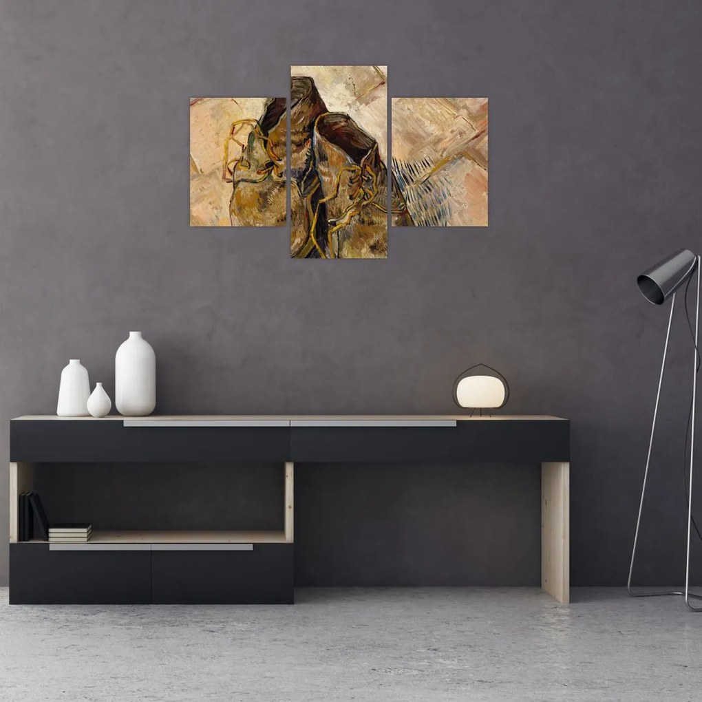 Tablou - Vincent van Gogh, Shoes, reproducere (90x60 cm)