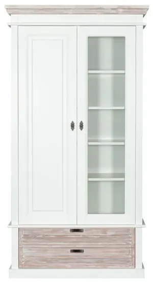 Vitrina 2 Usi si 2 Sertare Cortina, 102.8 Cm
