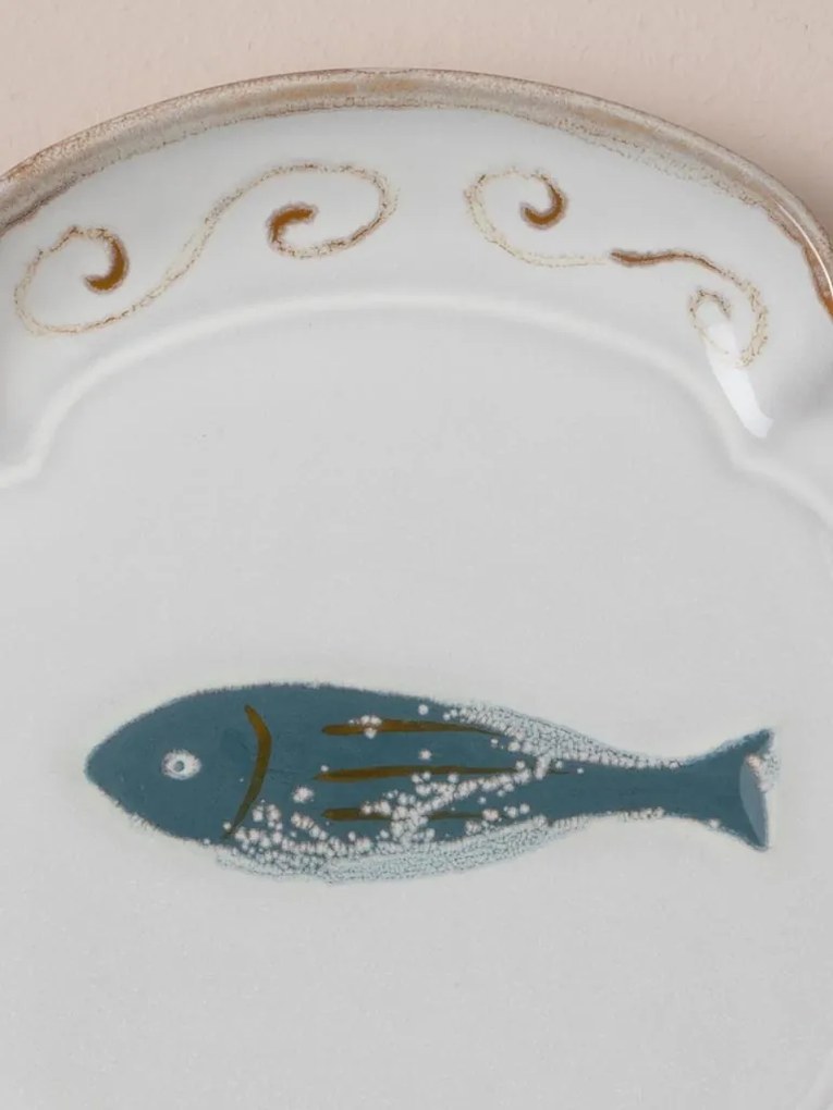 Set 2 farfurii din ceramică, Ø20,3 cm, "Marine"