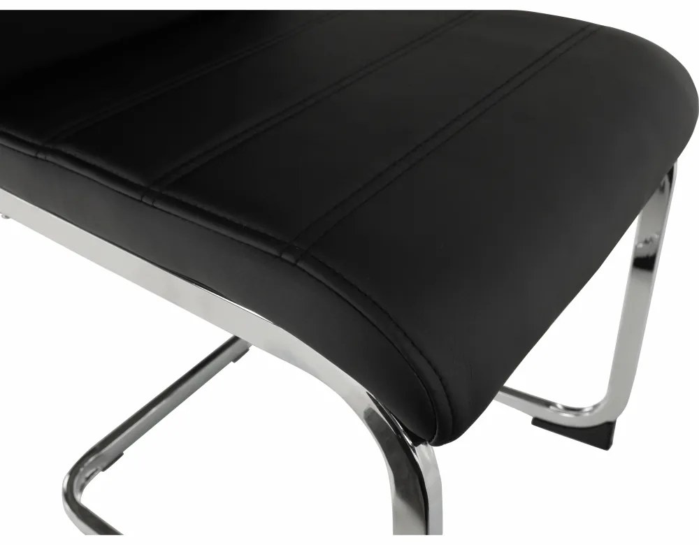Scaun de sufragerie Valentina (negru). 1016405