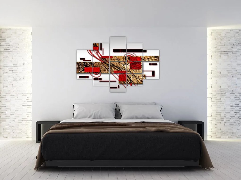 Tablou cu abstracție (150x105 cm)