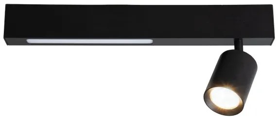 Spot LED MAGNET LED/5W/230V + 1xGU10/60W 3000/4000K negru