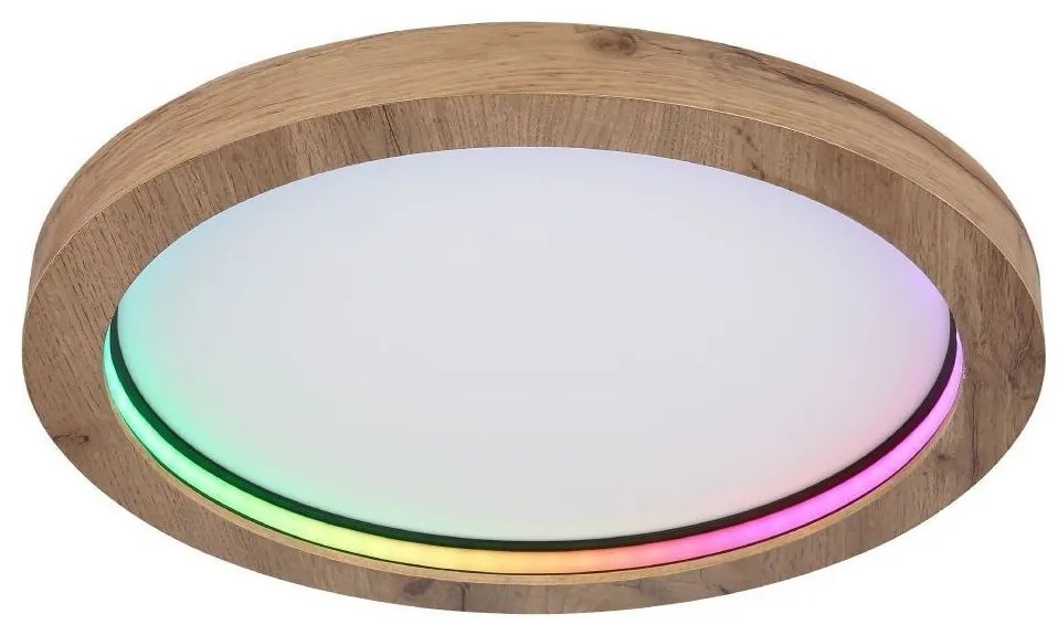 Plafonieră LED RGBW dimabilă BRANZA LED/24W/230V Globo 41374-24R + telecomandă