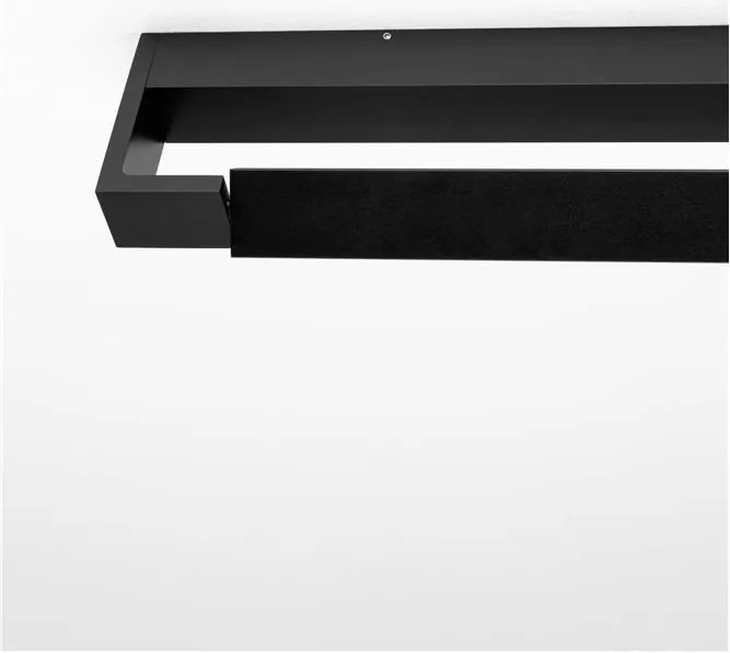 Aplica LED ambientala directionabila pentru baie/exterior IP44 PARK negru