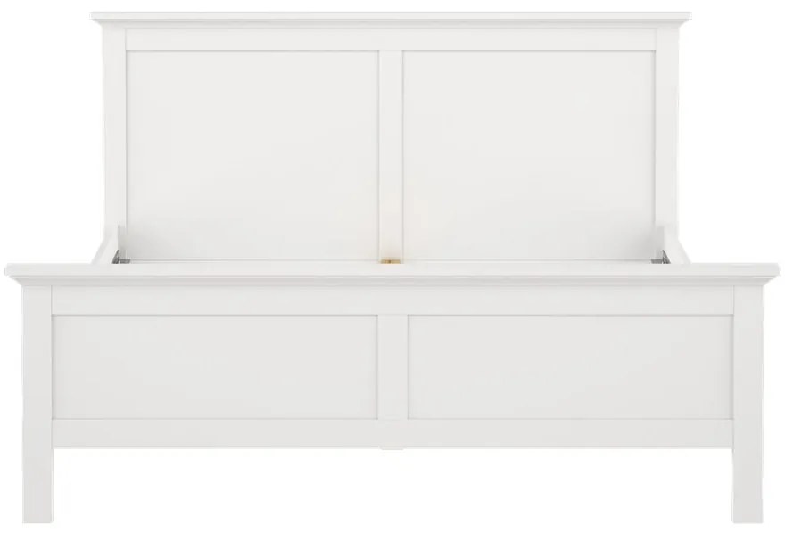 Pat matrimonial alb 160x200 cm Paris – Tvilum