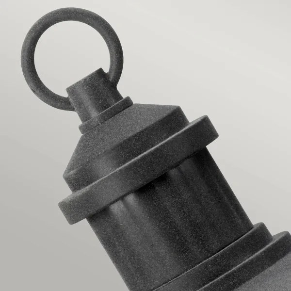 Lampă de exterior Kichler KL-RIVERWOOD3-M RIVERWOOD 1xE27/60W/230V IP44 negru