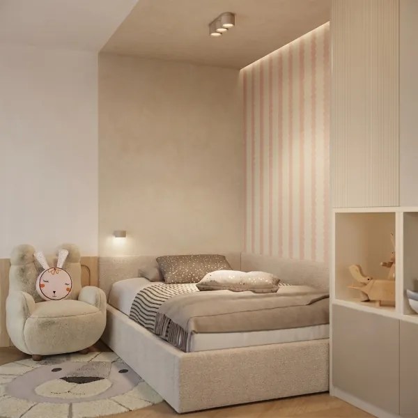 Sollux SL.2445 - Aplică de perete MODO 1xGX53/10W/230V taupe